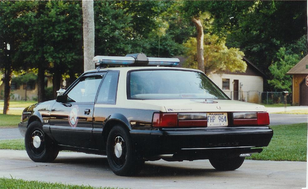 1990 Ford mustang police interceptor